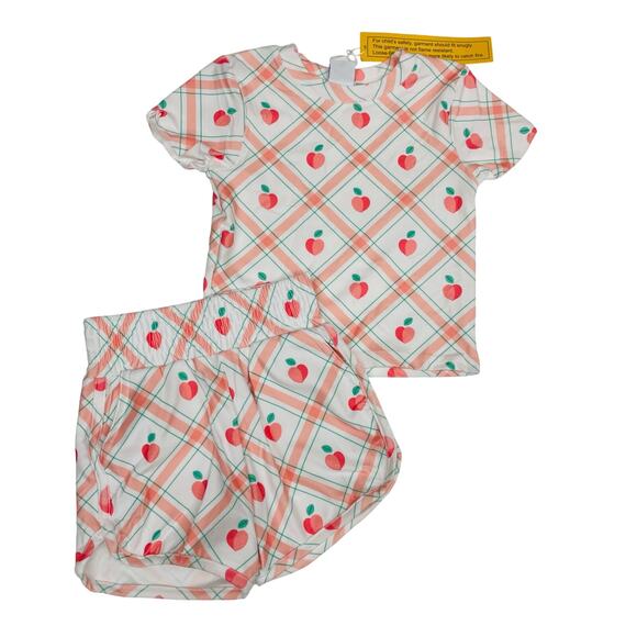 NWT Sugar Bee Size Large (10) Short Sleeve Lounge Set - Picture 1 of 5